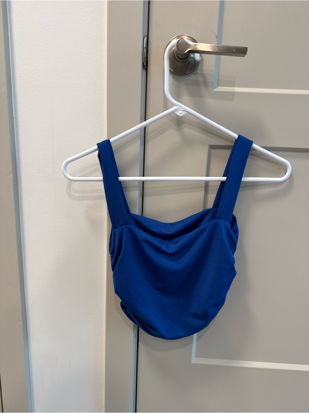 SHEIN Royal Blue Cropped Tank Top